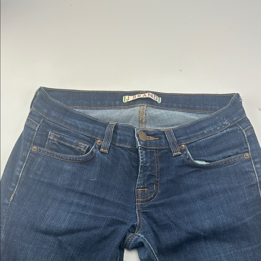 J Brand Women's Dark Indigo Straight Leg Jeans